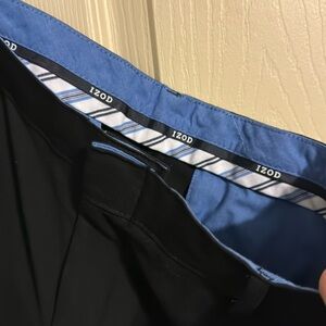Izod black dress slacks sz 18